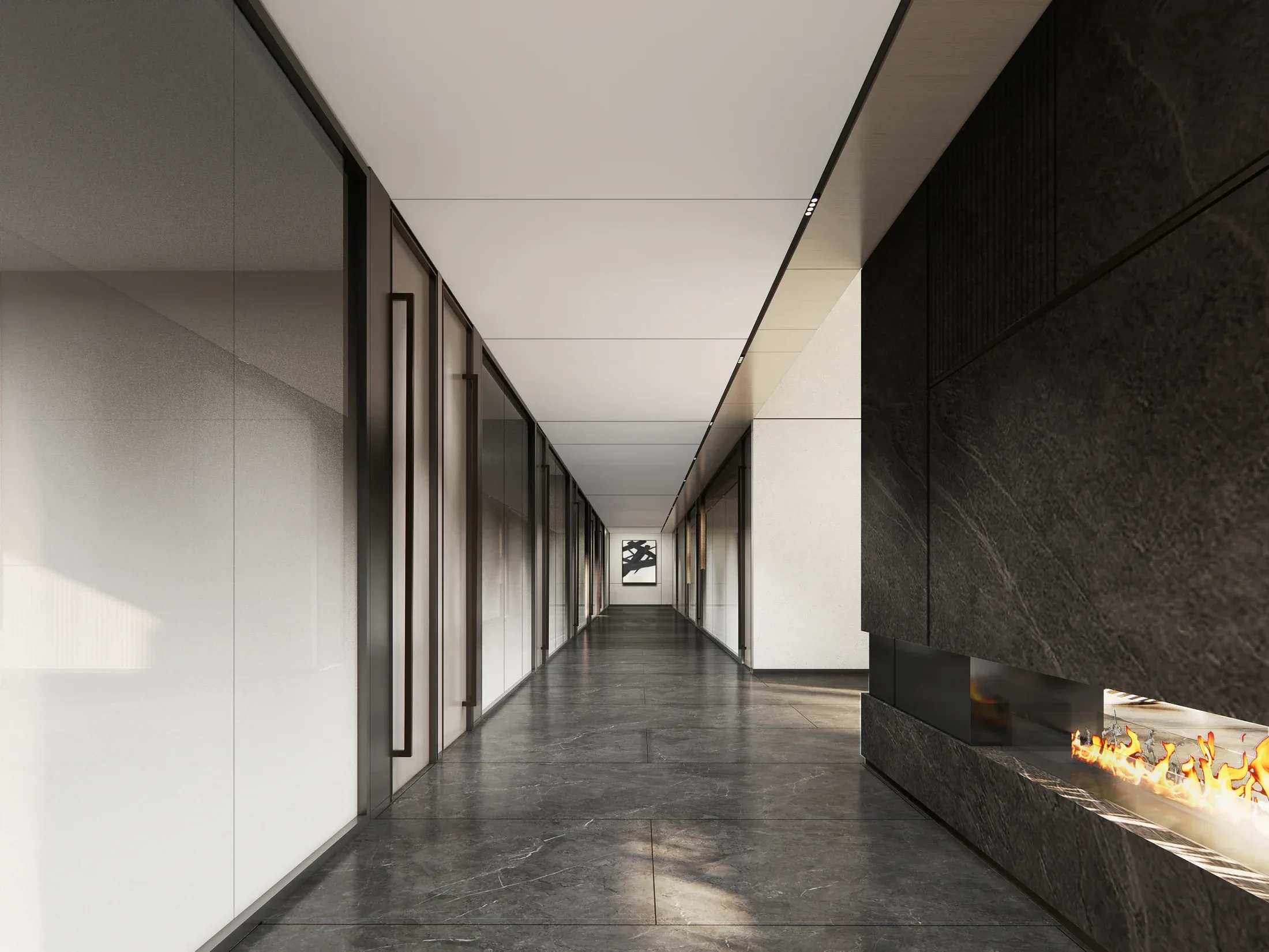 Bao Shen Furniture Gallery — Interior dan detail material