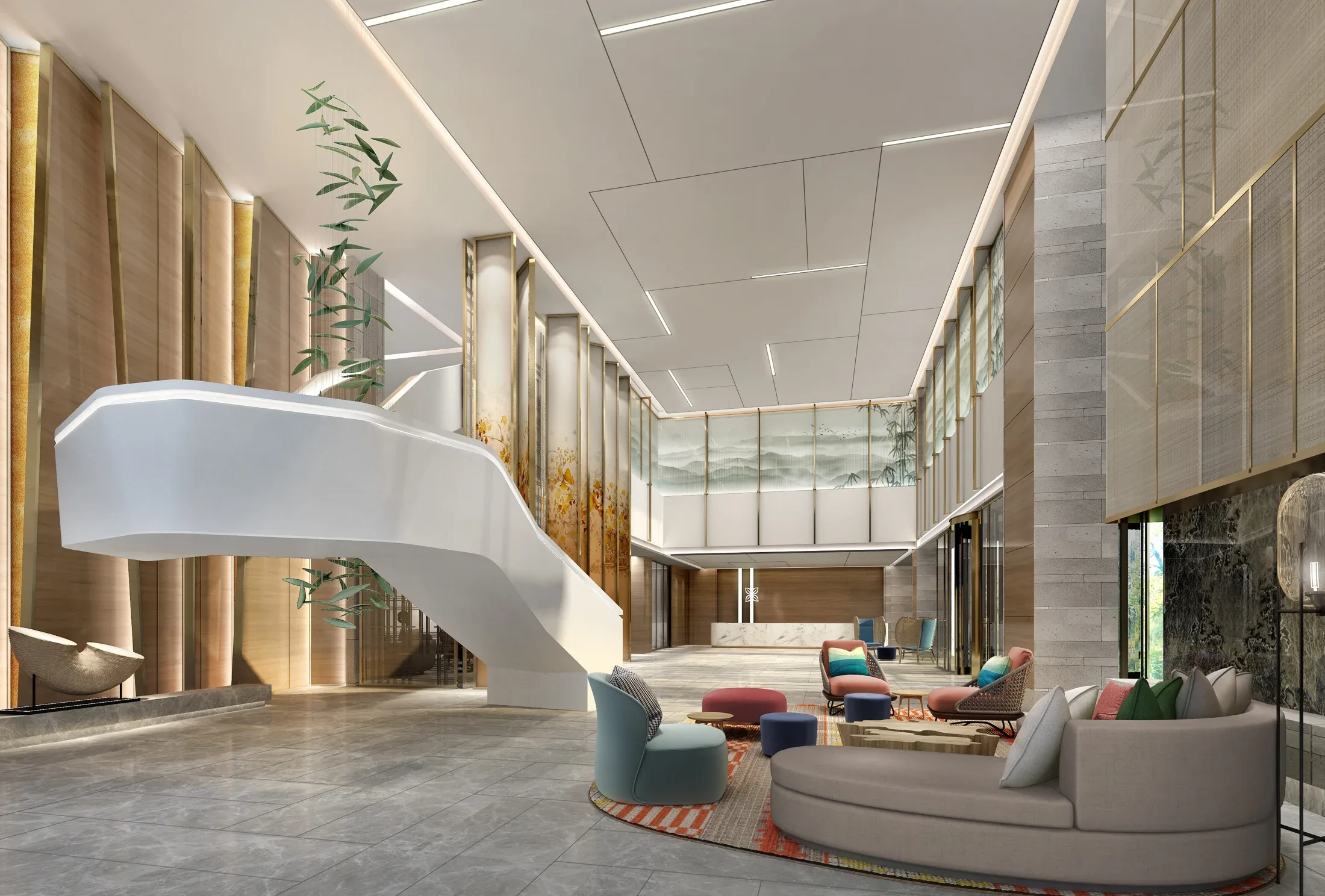 Changxing Hilton Garden Inn — Sudut interior 1