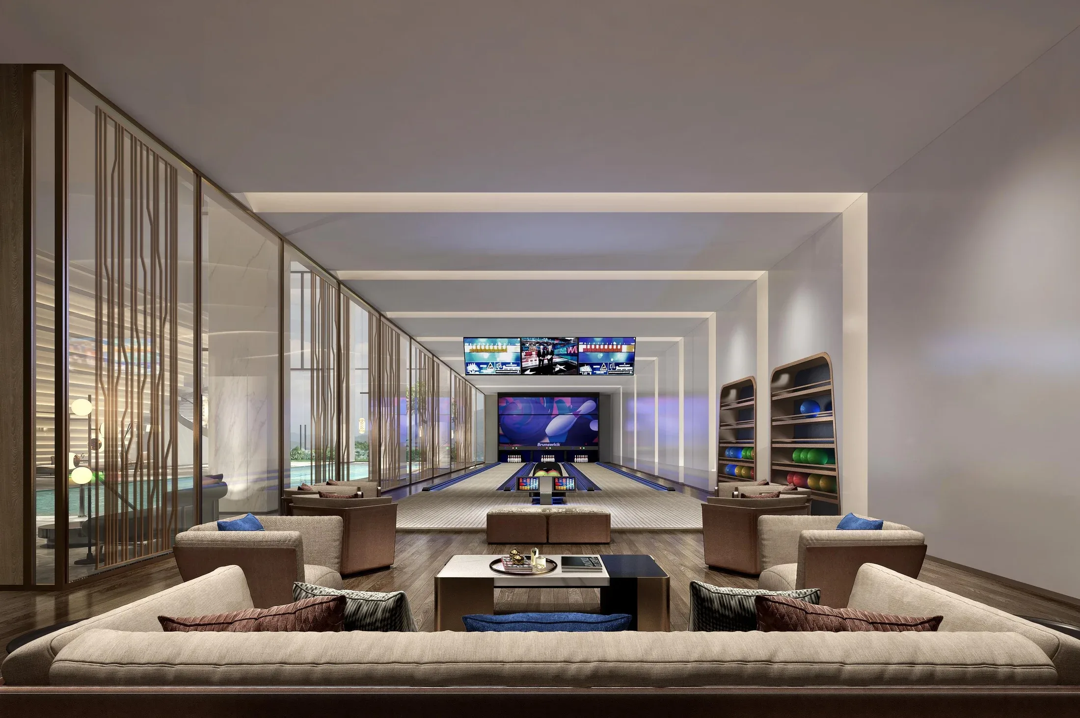 Giant Clubhouse — Ruang pemutaran — proposal desain