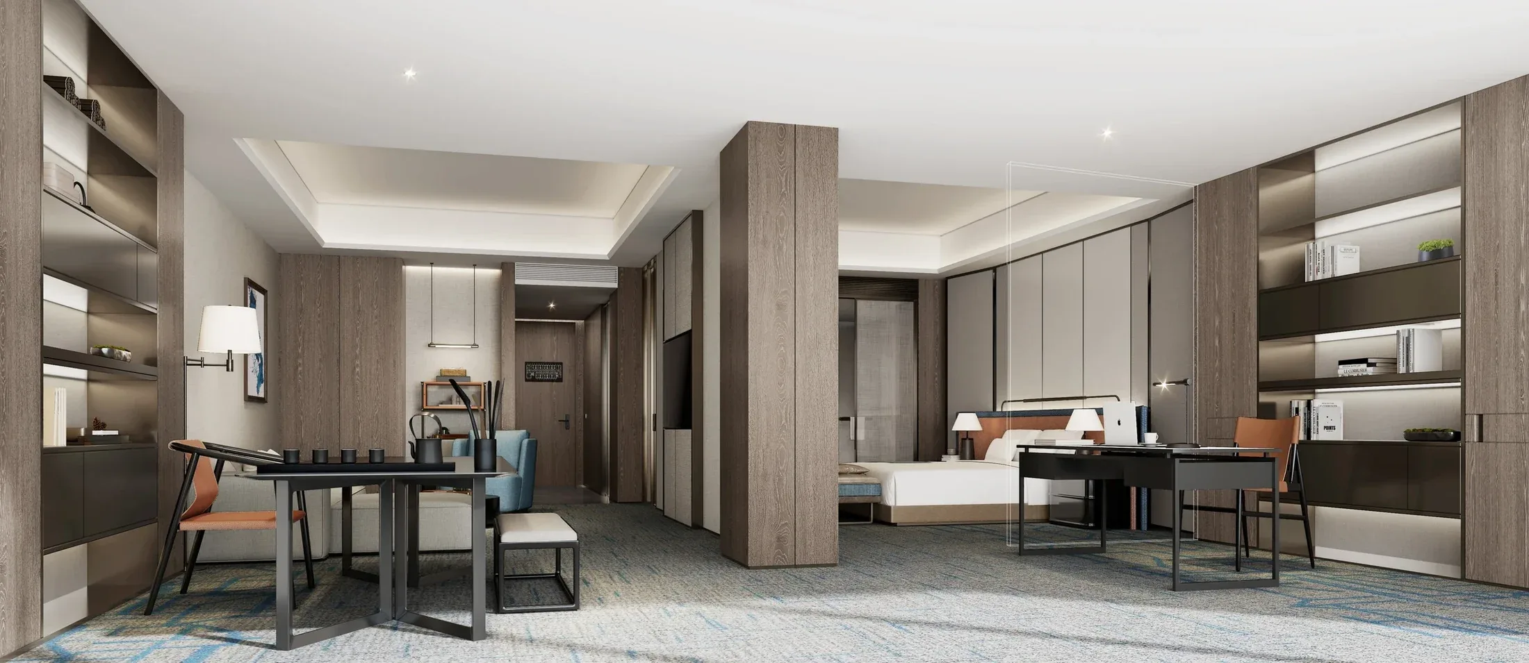 Lai Meng Si Hotel — Ruang dan detail