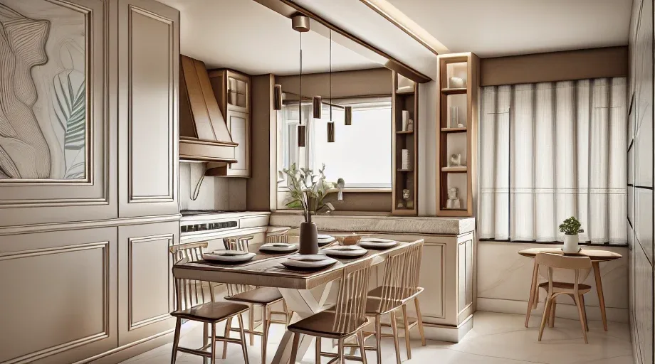 Private Classic Residence — Urutan ruang