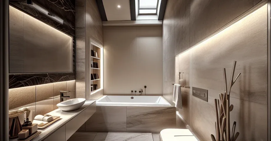 Private Classic Residence — Urutan ruang