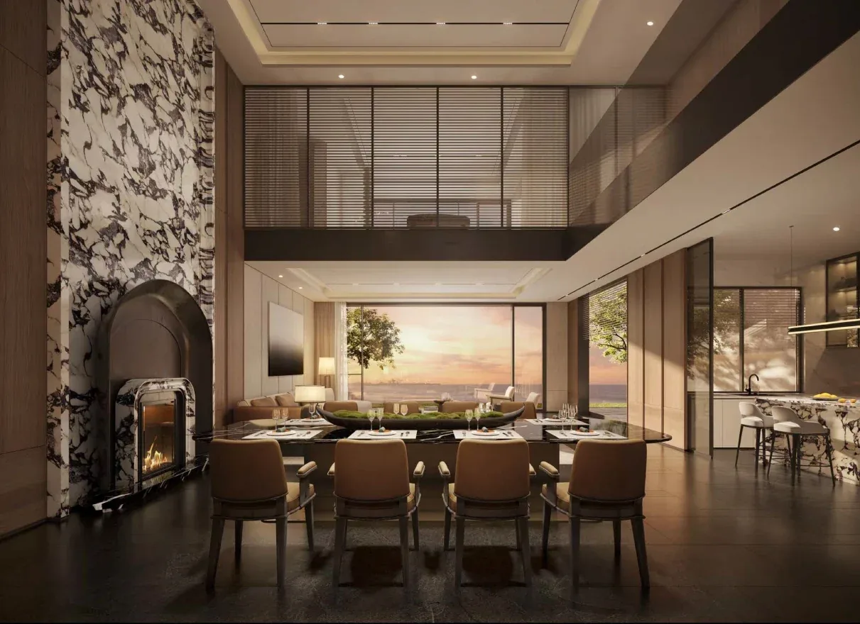 St Lazarus District Residence — Ruang dan detail