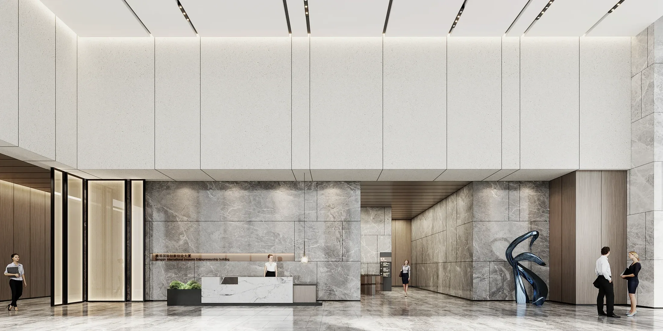 Innovation & Entrepreneurship Building — Ruang dan detail